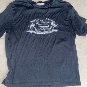 Romwe California Beach City T-Shirt